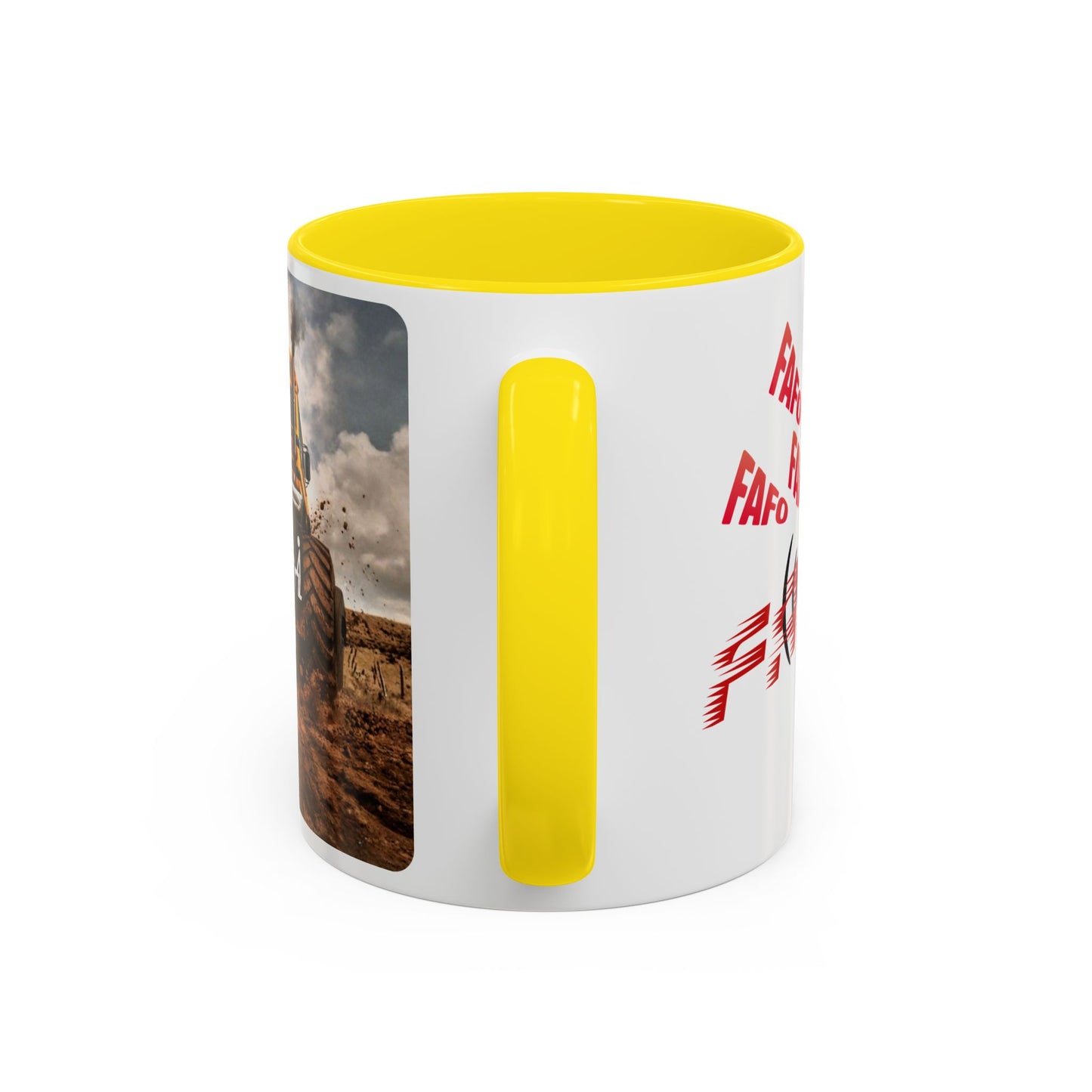 ELEVATED TRUTH MONSTER BUS Coffee Mug — 'Elevated Truth'  SAVING THE STREETS Gift (11/15 oz)