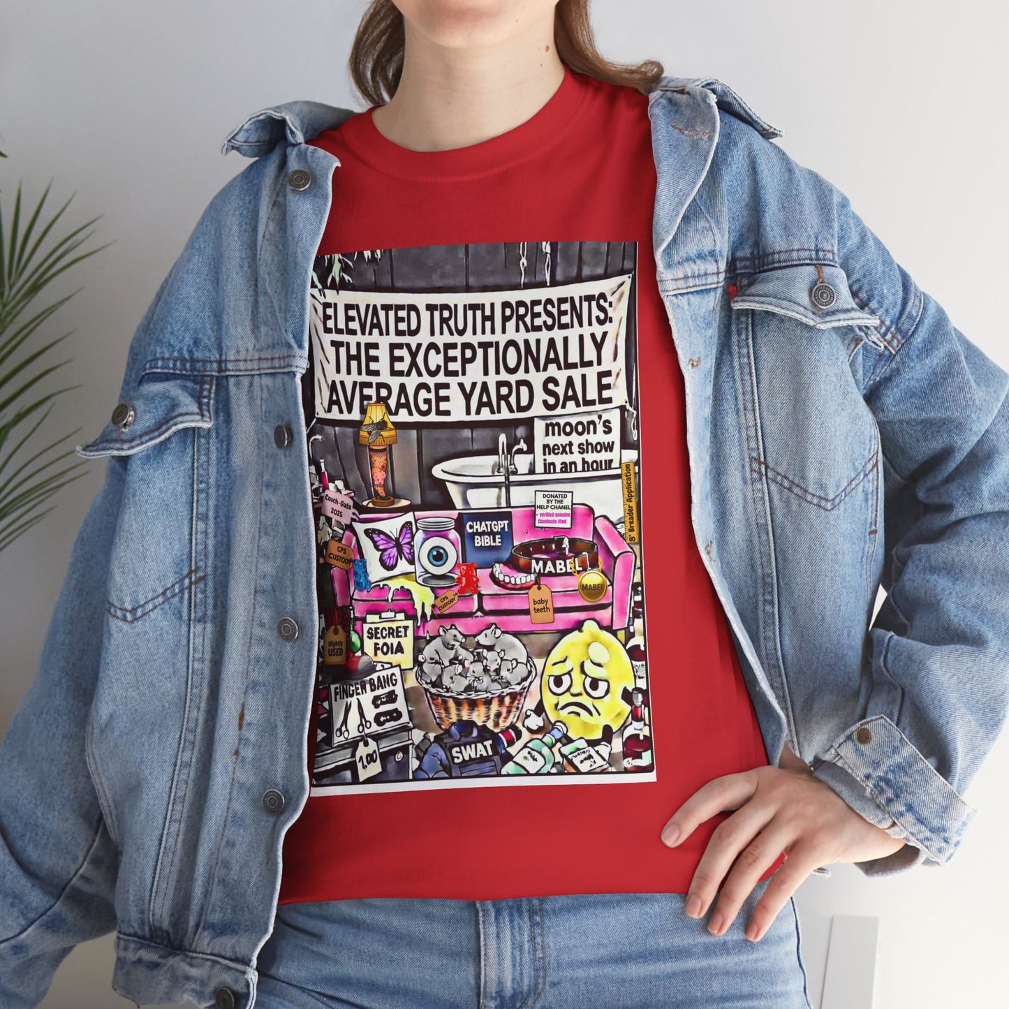 Funny YouTube Streets 'End of the Year YARDSALE!' T‑Shirt