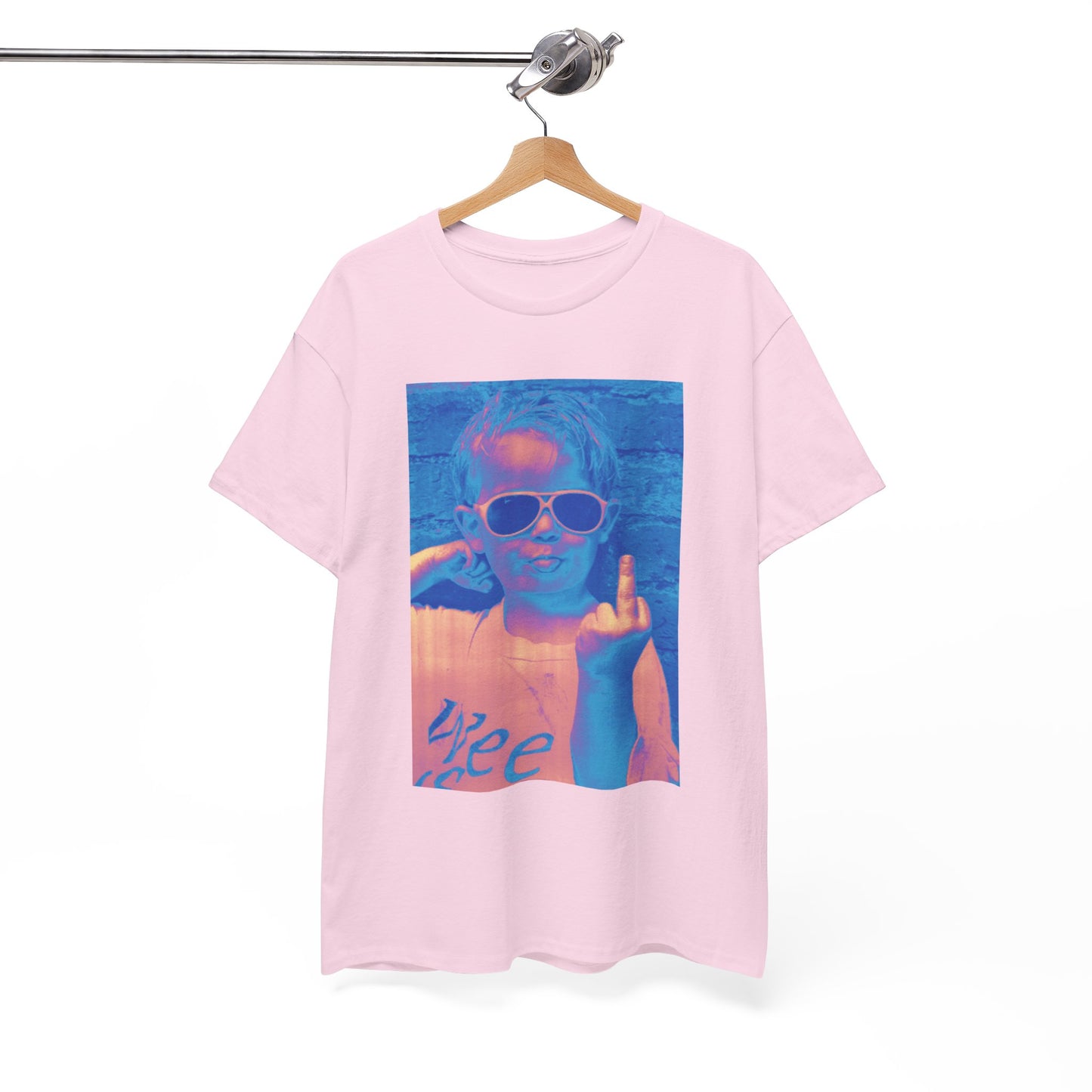 Sassy Girl Middle Finger T-Shirt — Funny Bold Graphic Tee