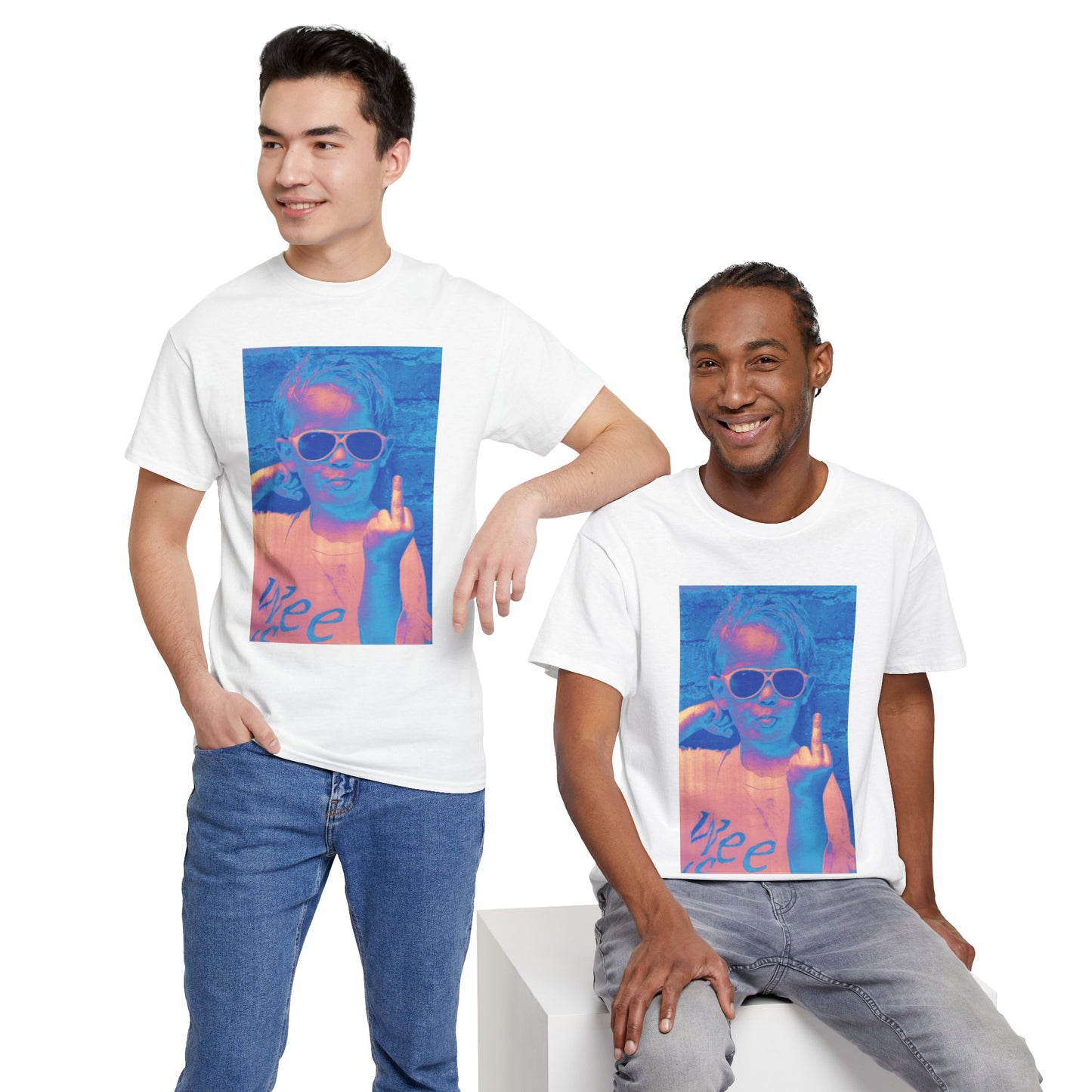 Sassy Girl Middle Finger T-Shirt — Funny Bold Graphic Tee