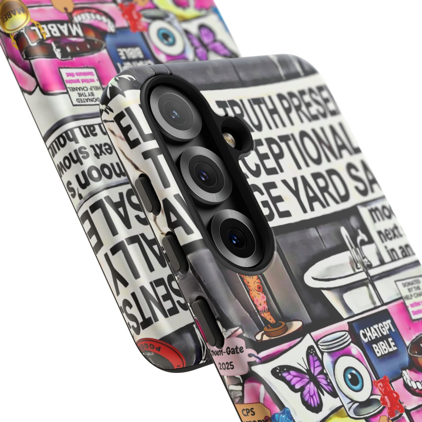 Full - 'Elevated Truth Presents: The Exceptionally Average Yard Sale' Illustrated Design