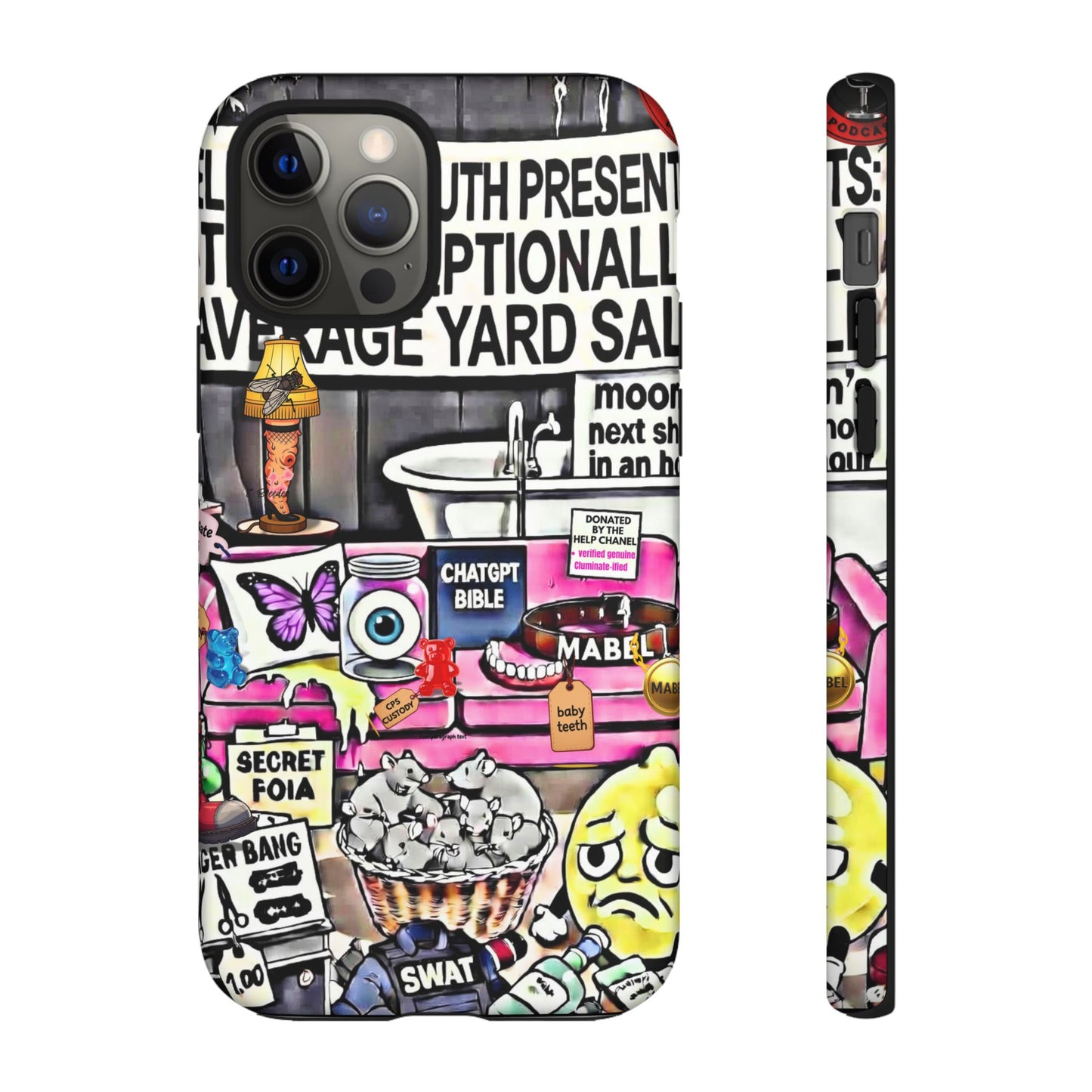 Full - 'Elevated Truth Presents: The Exceptionally Average Yard Sale' Illustrated Design