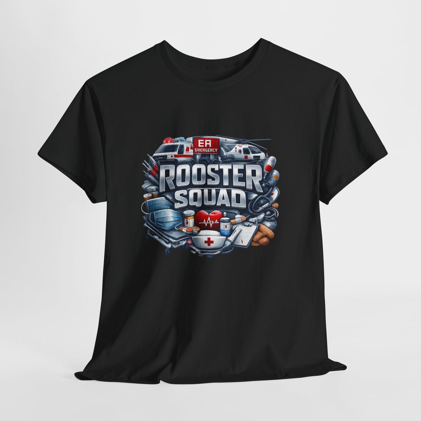 Rooster Squad ER Team T-Shirt — Emergency Medical Technician Paramedic Tee