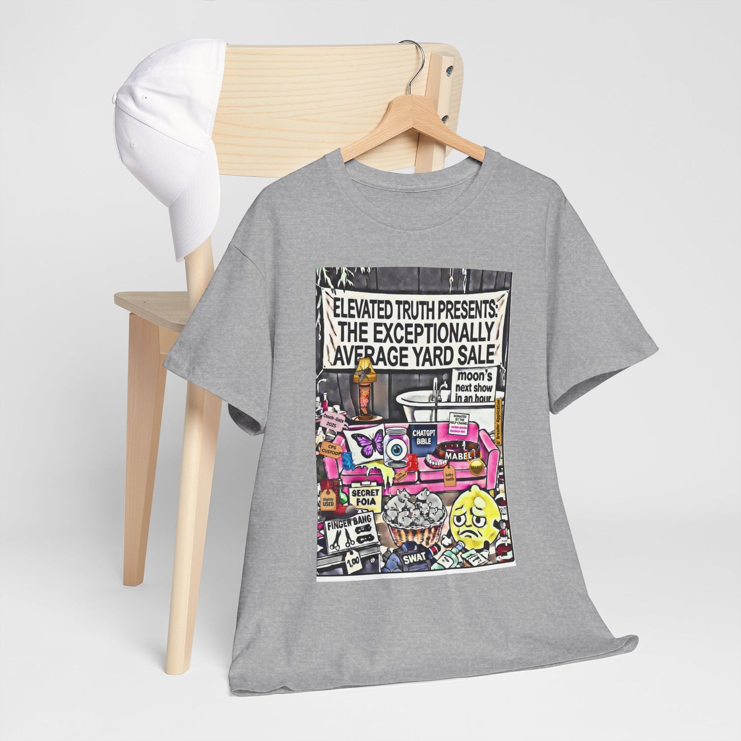 Funny YouTube Streets 'End of the Year YARDSALE!' T‑Shirt