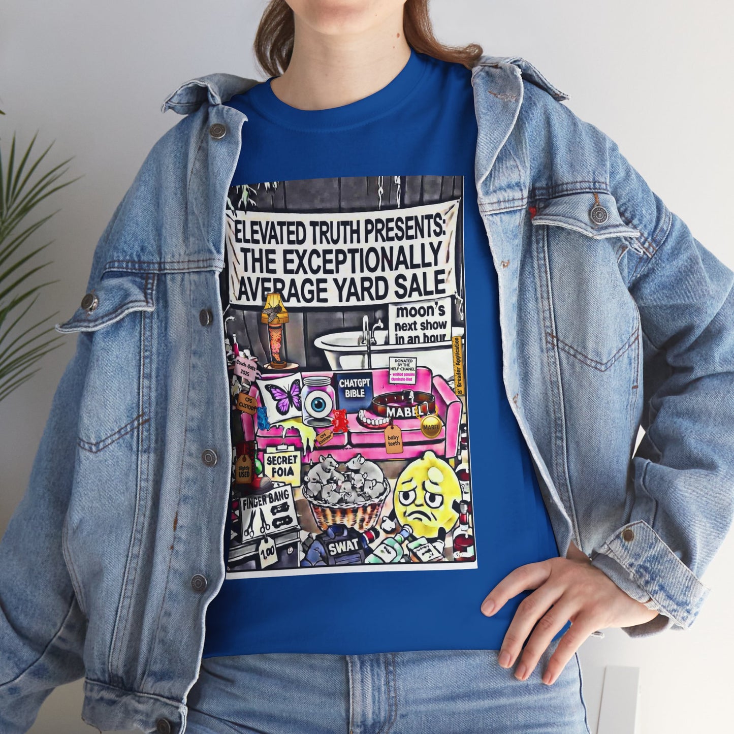 Funny YouTube Streets 'End of the Year YARDSALE!' T‑Shirt