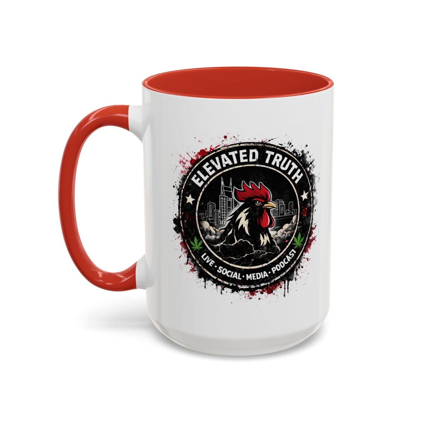 Respectfully Coffee Mug — Funny 'I've Seen Some Things' Cockroach Cartoon Accent Mug (11/15oz)