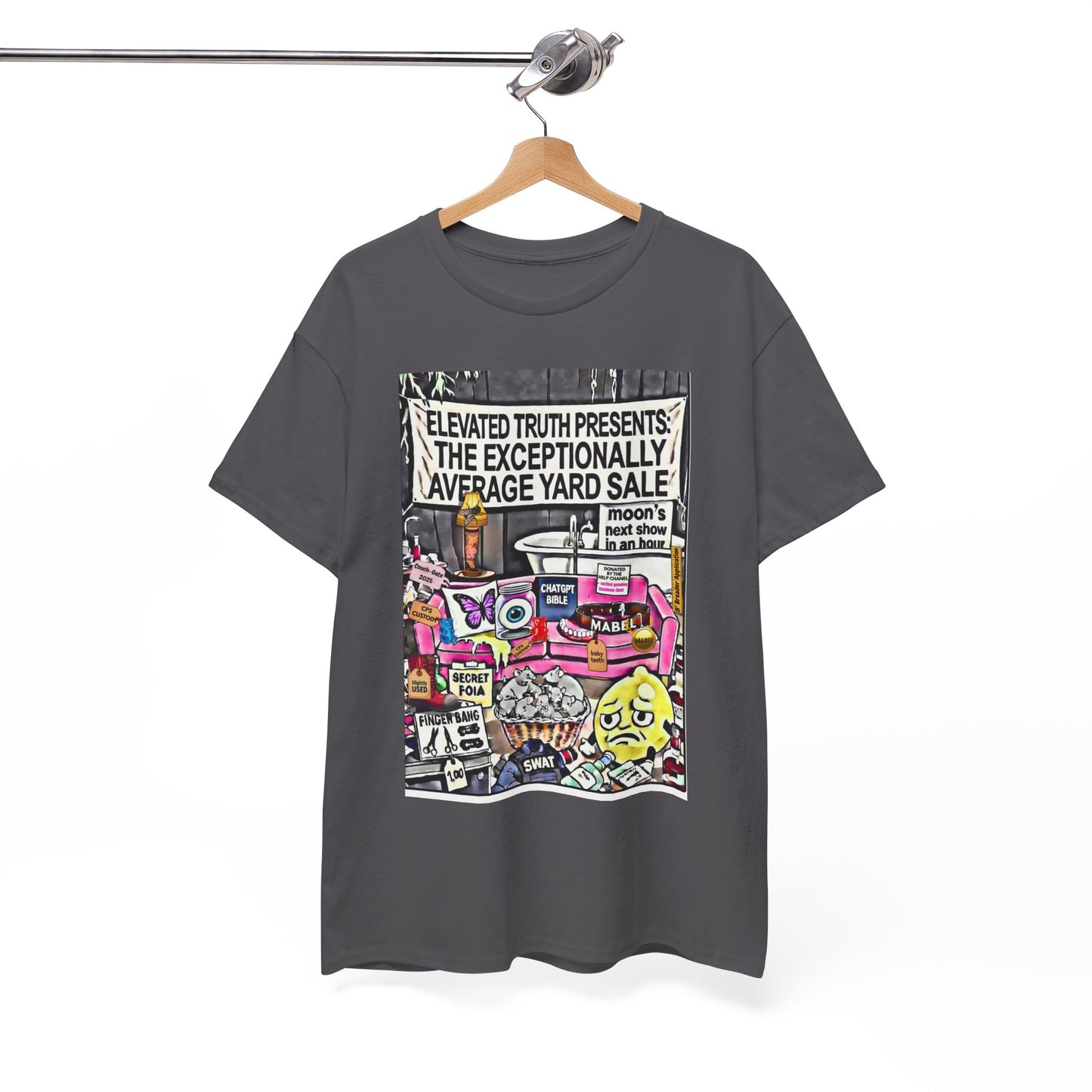 Funny YouTube Streets 'End of the Year YARDSALE!' T‑Shirt