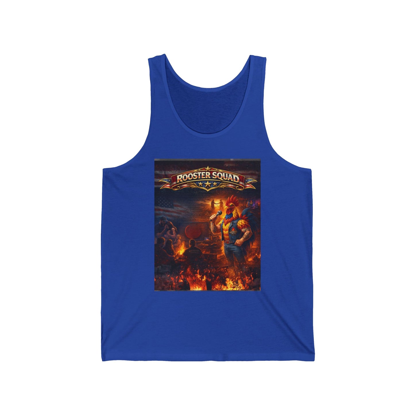 Patriotic 'Family & Love of Country' Tank Top