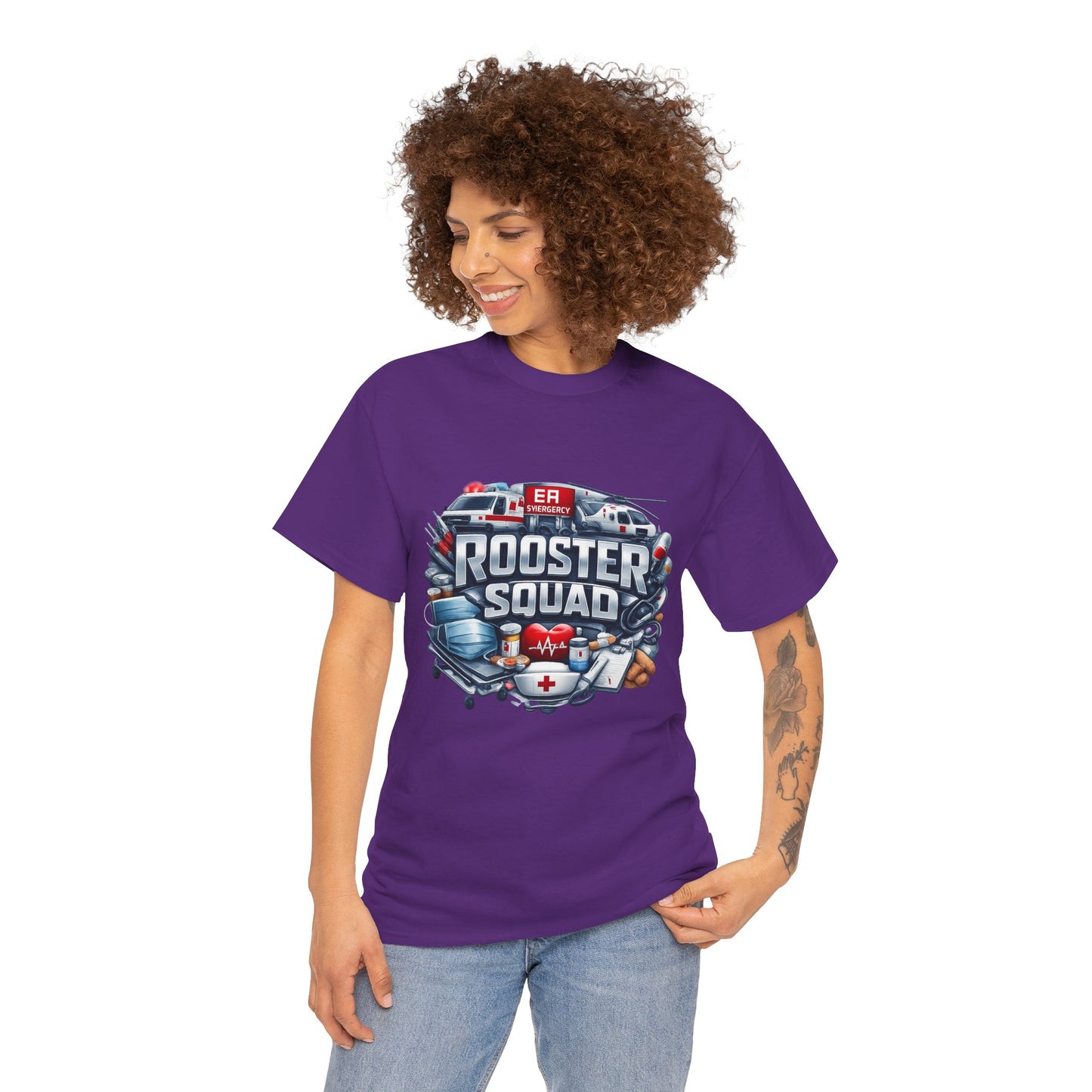 Rooster Squad ER Team T-Shirt — Emergency Medical Technician Paramedic Tee