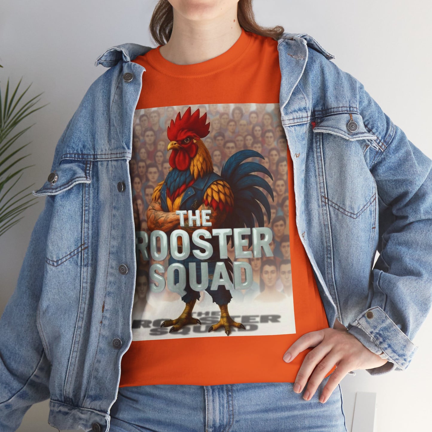 Rooster Squad T-Shirt — Rock With Our Flock Tee