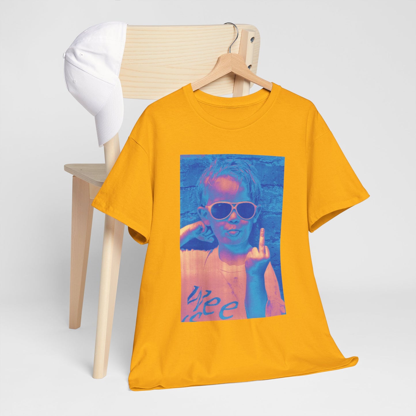 Sassy Girl Middle Finger T-Shirt — Funny Bold Graphic Tee