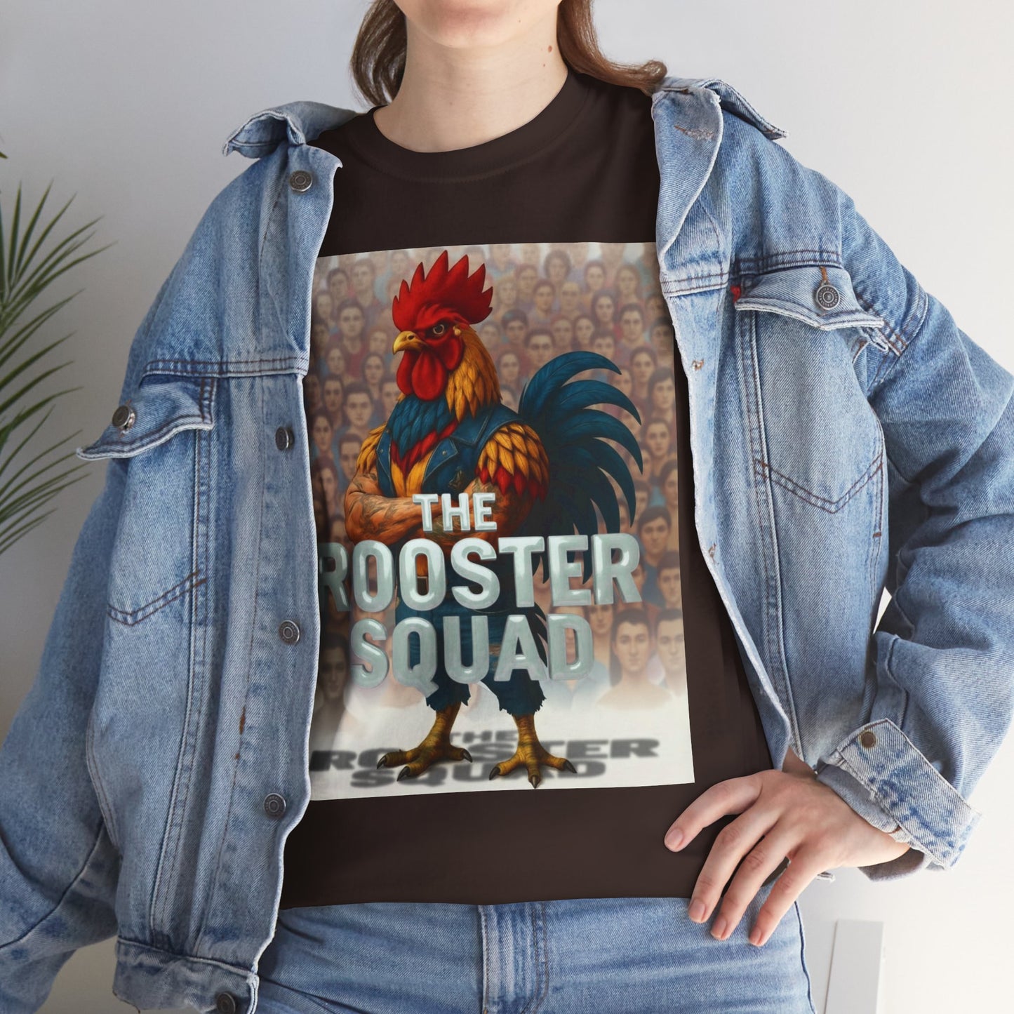 Rooster Squad T-Shirt — Rock With Our Flock Tee