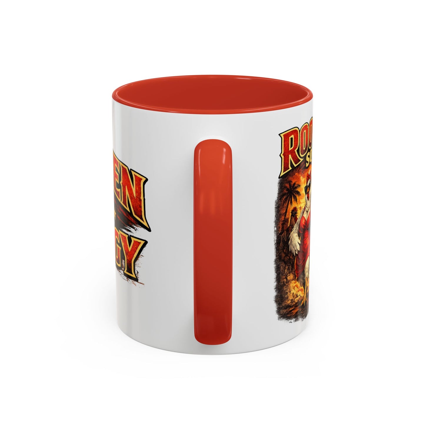 Rooster Squad Coffee Mug — “Big Hen Energy” Funny Farm Chicken Gift