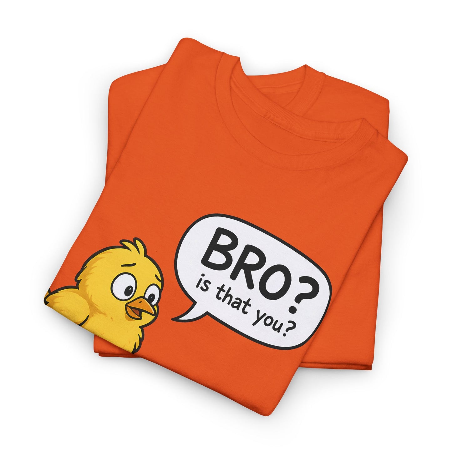 Funny Chick and Egg T‑Shirt — "Bro? Is That You?" Cute Novelty Tee