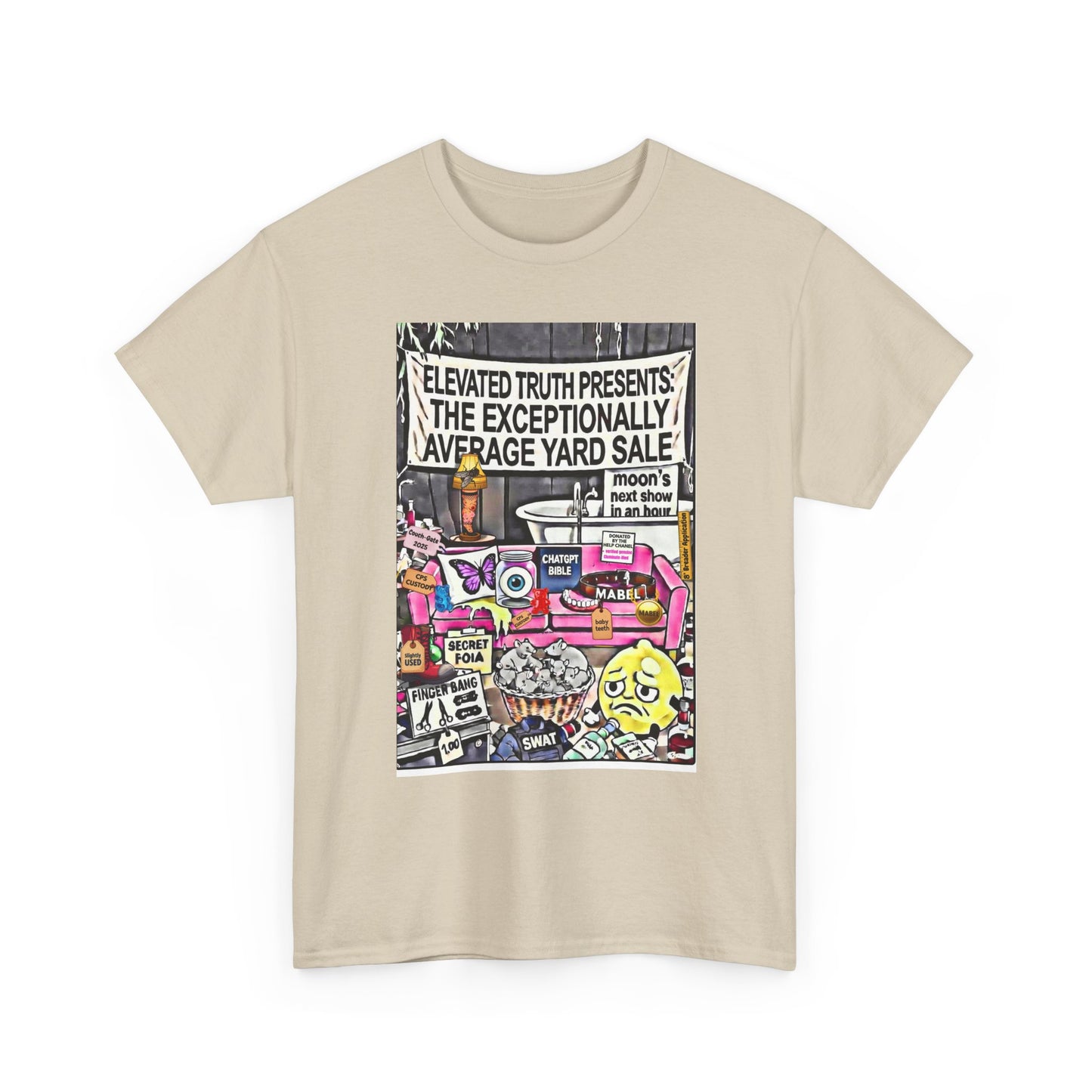 Funny YouTube Streets 'End of the Year YARDSALE!' T‑Shirt