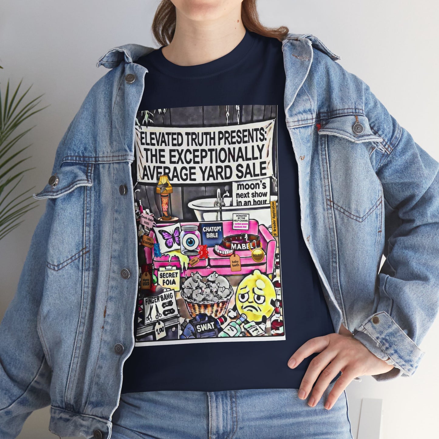 Funny YouTube Streets 'End of the Year YARDSALE!' T‑Shirt