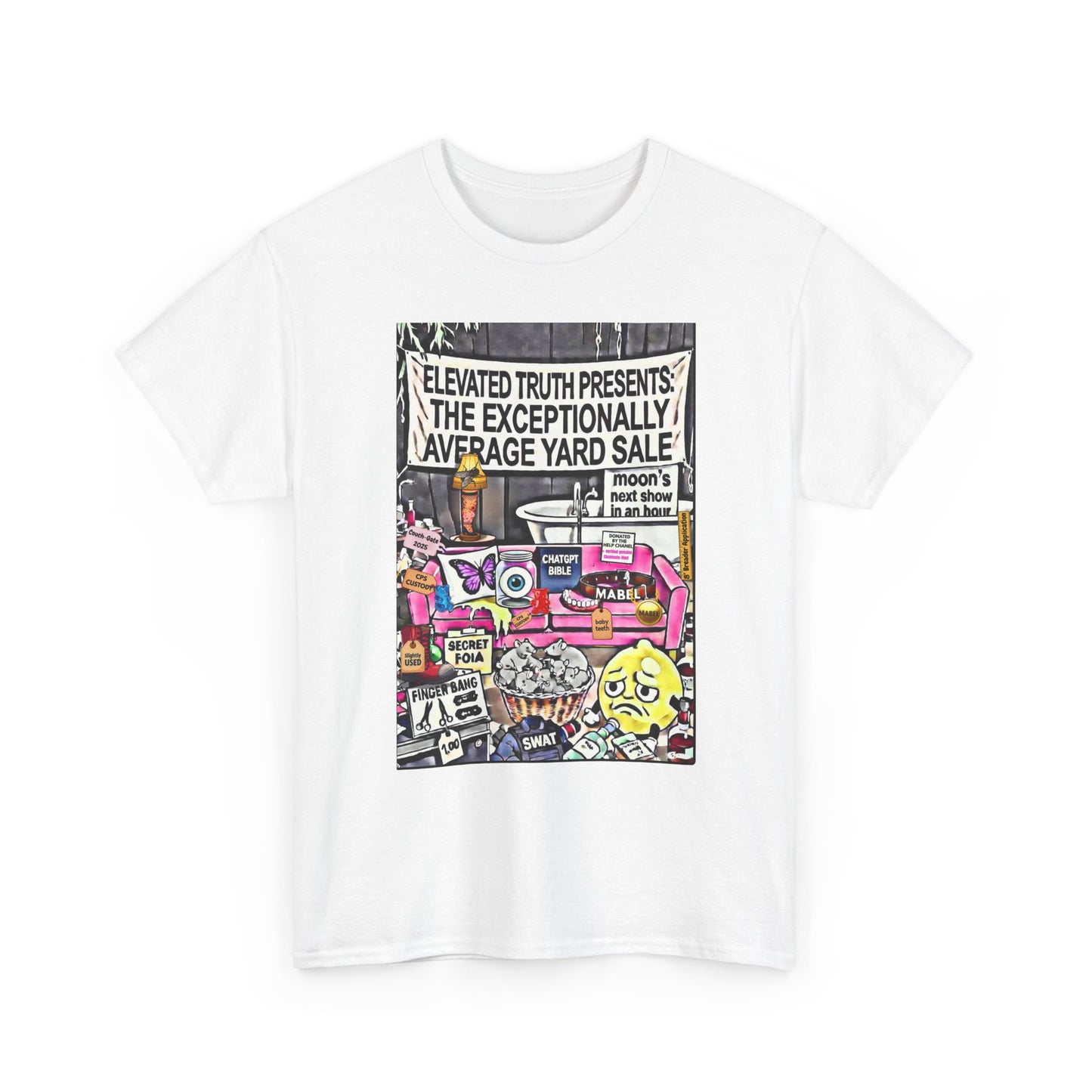 Funny YouTube Streets 'End of the Year YARDSALE!' T‑Shirt