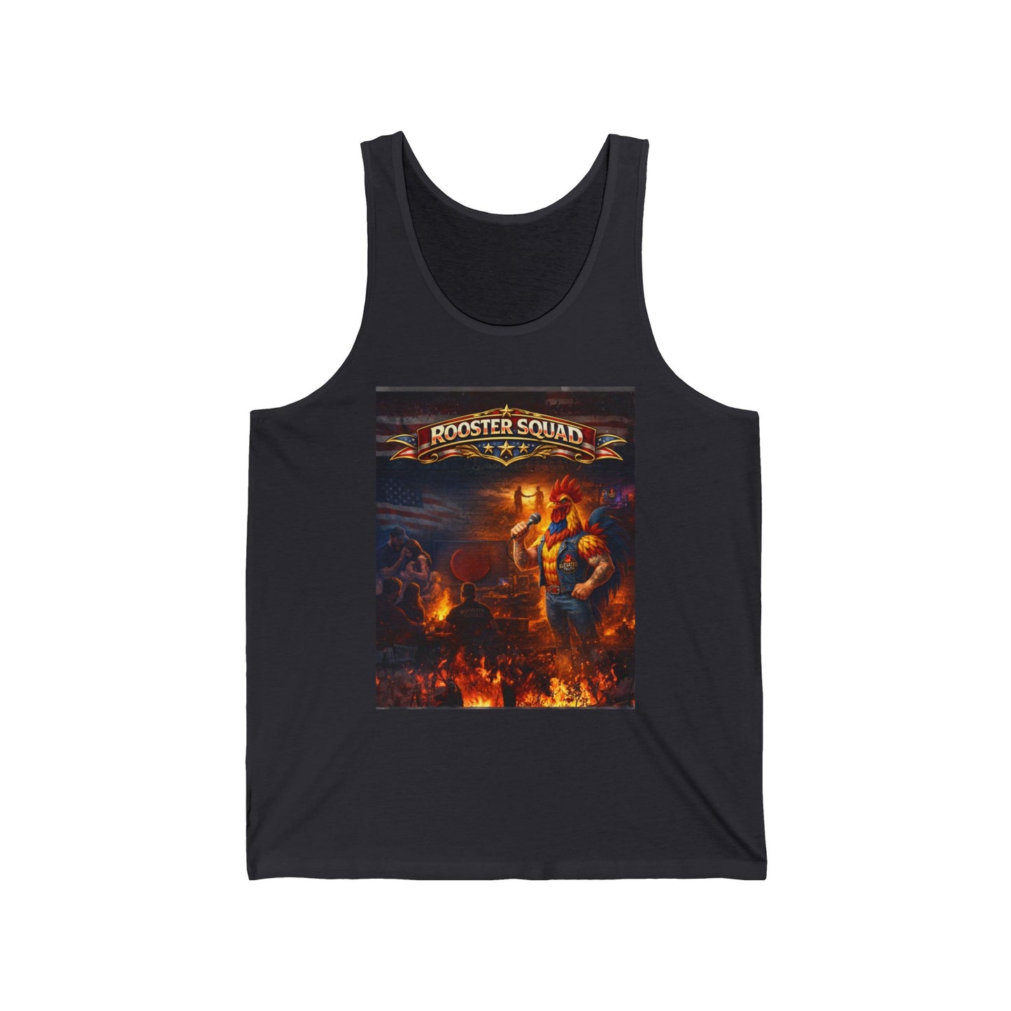 Patriotic 'Family & Love of Country' Tank Top
