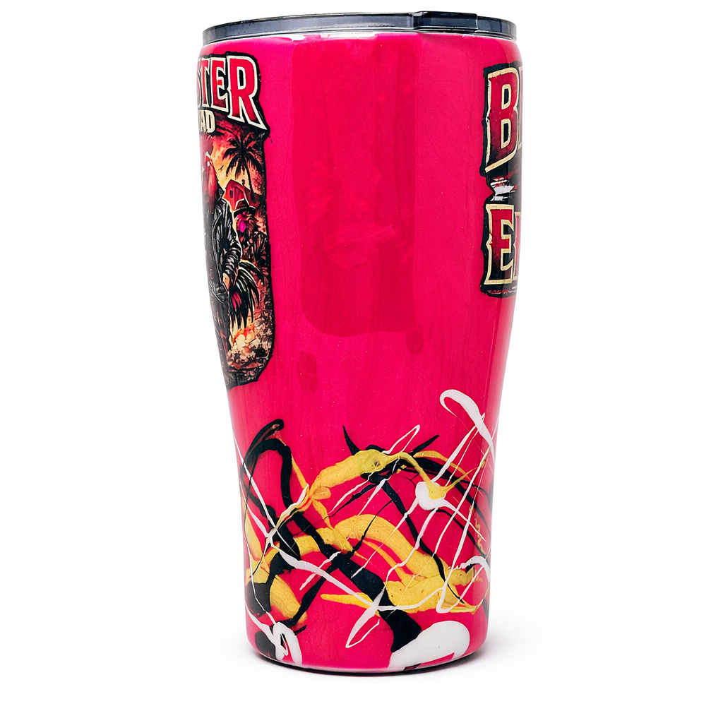 Big Hen Energy™ Tumbler – 30oz Handmade Resin Cup | Rooster Squad