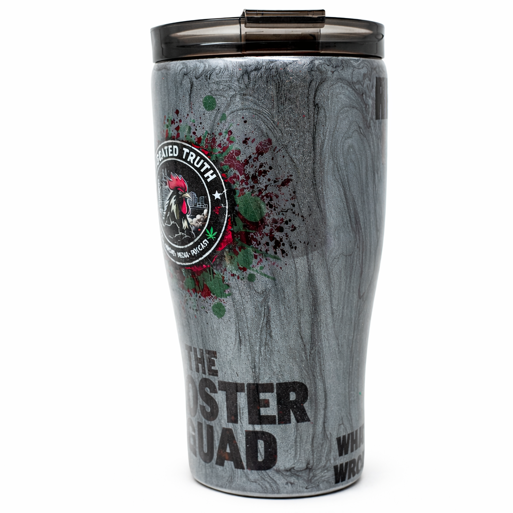 Respectfully Elevated Truth 30oz Resin Tumbler – Funny Rooster Cup