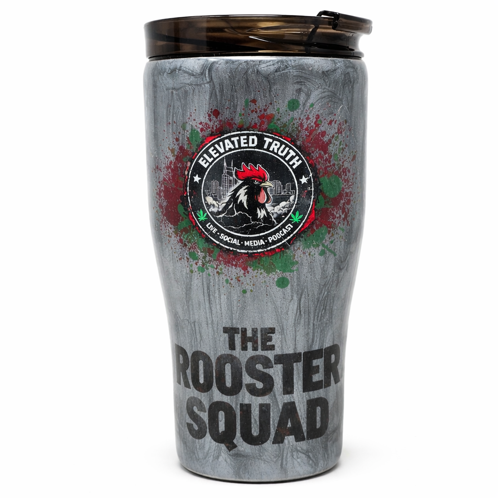 Respectfully Elevated Truth 30oz Resin Tumbler – Funny Rooster Cup