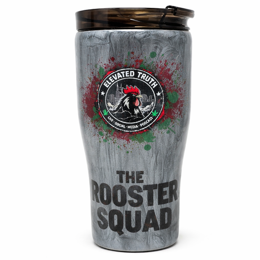 Respectfully Elevated Truth 30oz Resin Tumbler – Funny Rooster Cup